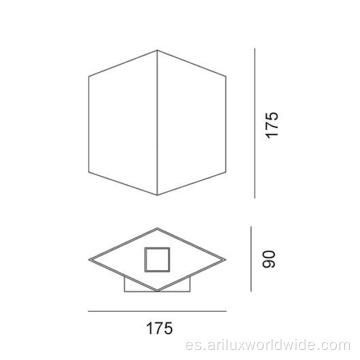 Apliques de pared para exteriores de 5w directos de fábrica